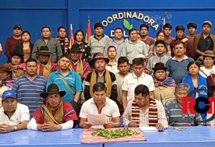 CSUTCB advierte que sin Evo Morales no habrá elecciones y no permitirán campañas electorales en provincias 